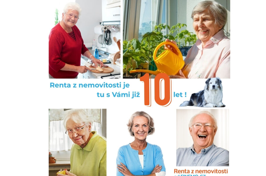Slavíme 10 let výročí Renty z nemovitosti